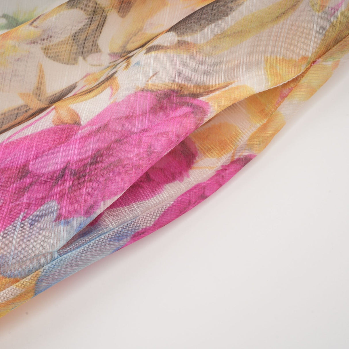 Federica Floral Mini Dress - V Neck - Flared Skirt - Short Sleeves