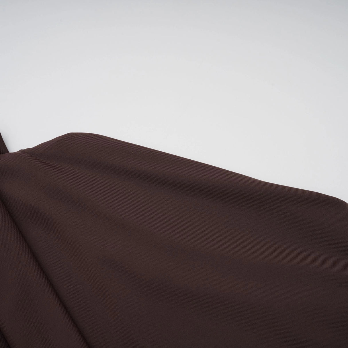 Fée Brown Asymmetrical Ruched Mini Dress