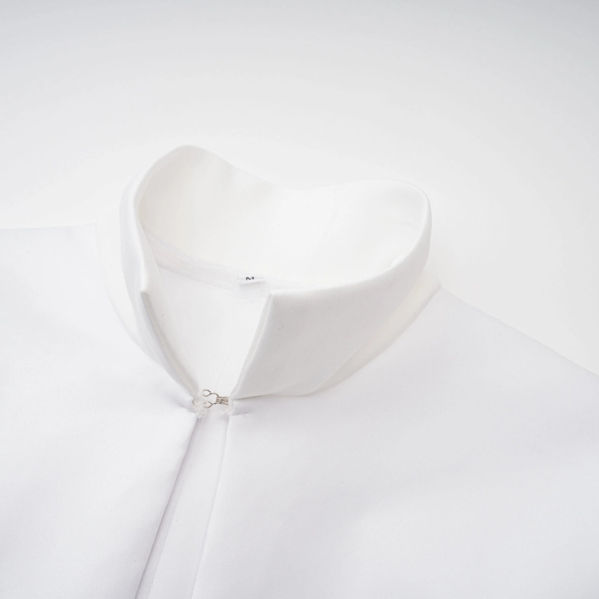 Felice White Structured Cape Corset Dress Set