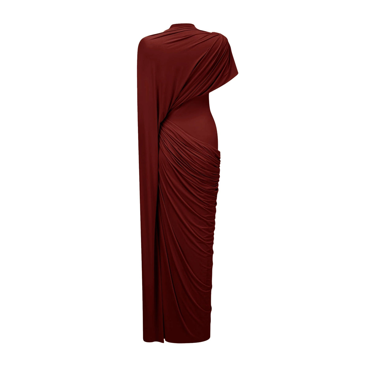 Fenella Asymmetrical Draped Cape Dress Matching Set