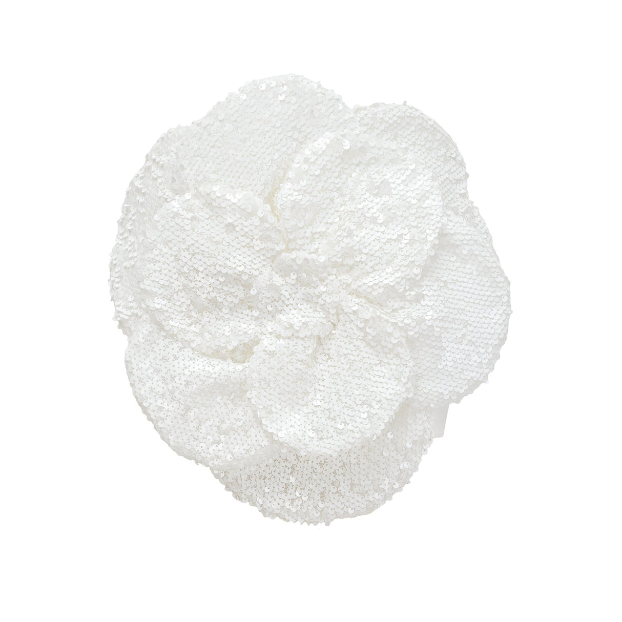 Fiona Floral Top - Off - the - Shoulder Design - Sequin Embellishments - Faux - Flower Detailing - Cropped Length