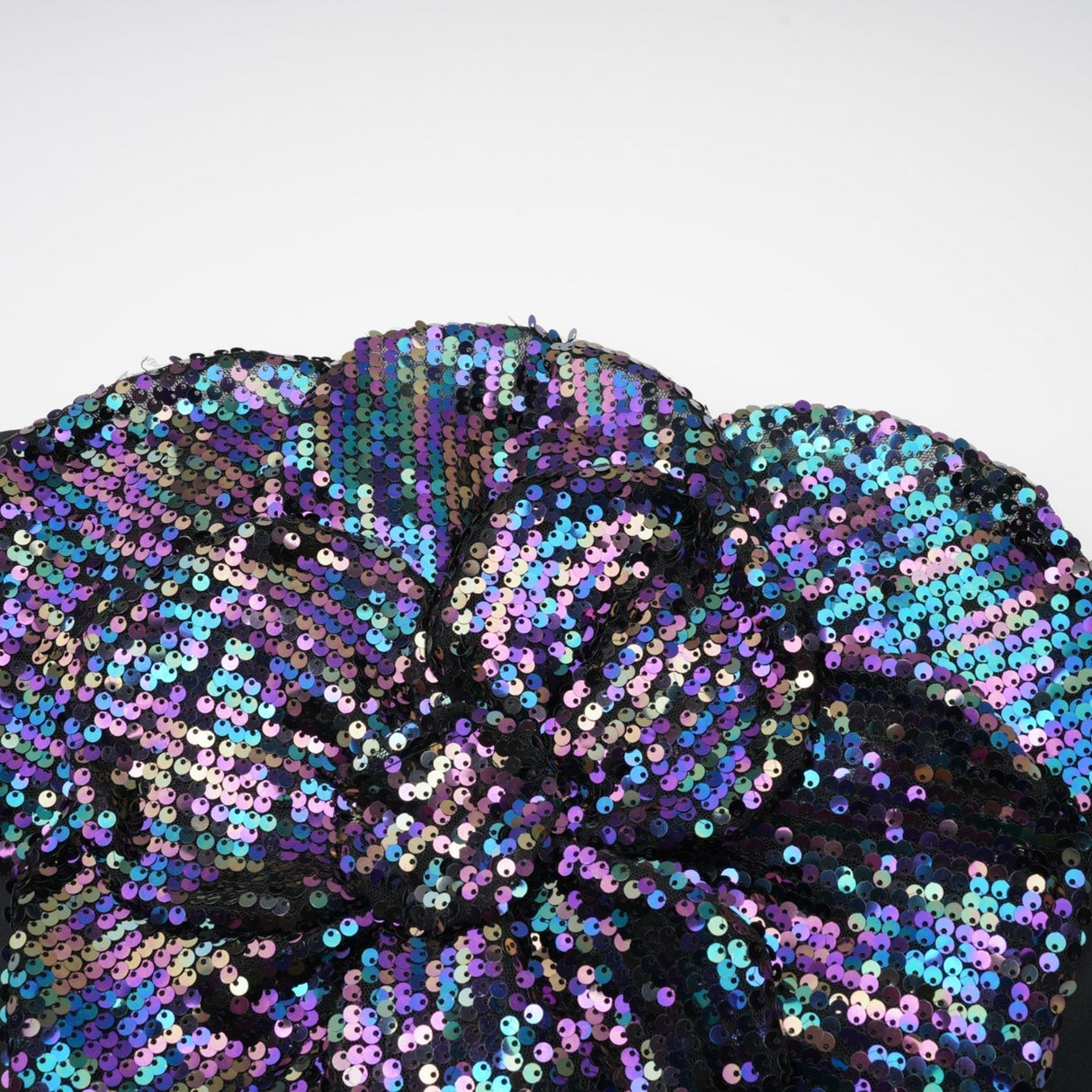 Fiona Floral Top - Off - the - Shoulder Design - Sequin Embellishments - Faux - Flower Detailing - Cropped Length