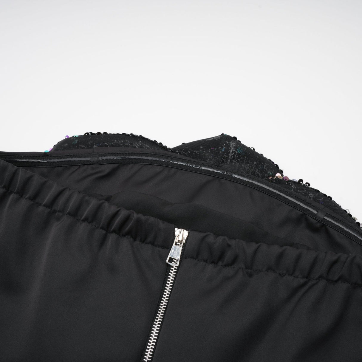 Fiona Floral Top - Off - the - Shoulder Design - Sequin Embellishments - Faux - Flower Detailing - Cropped Length