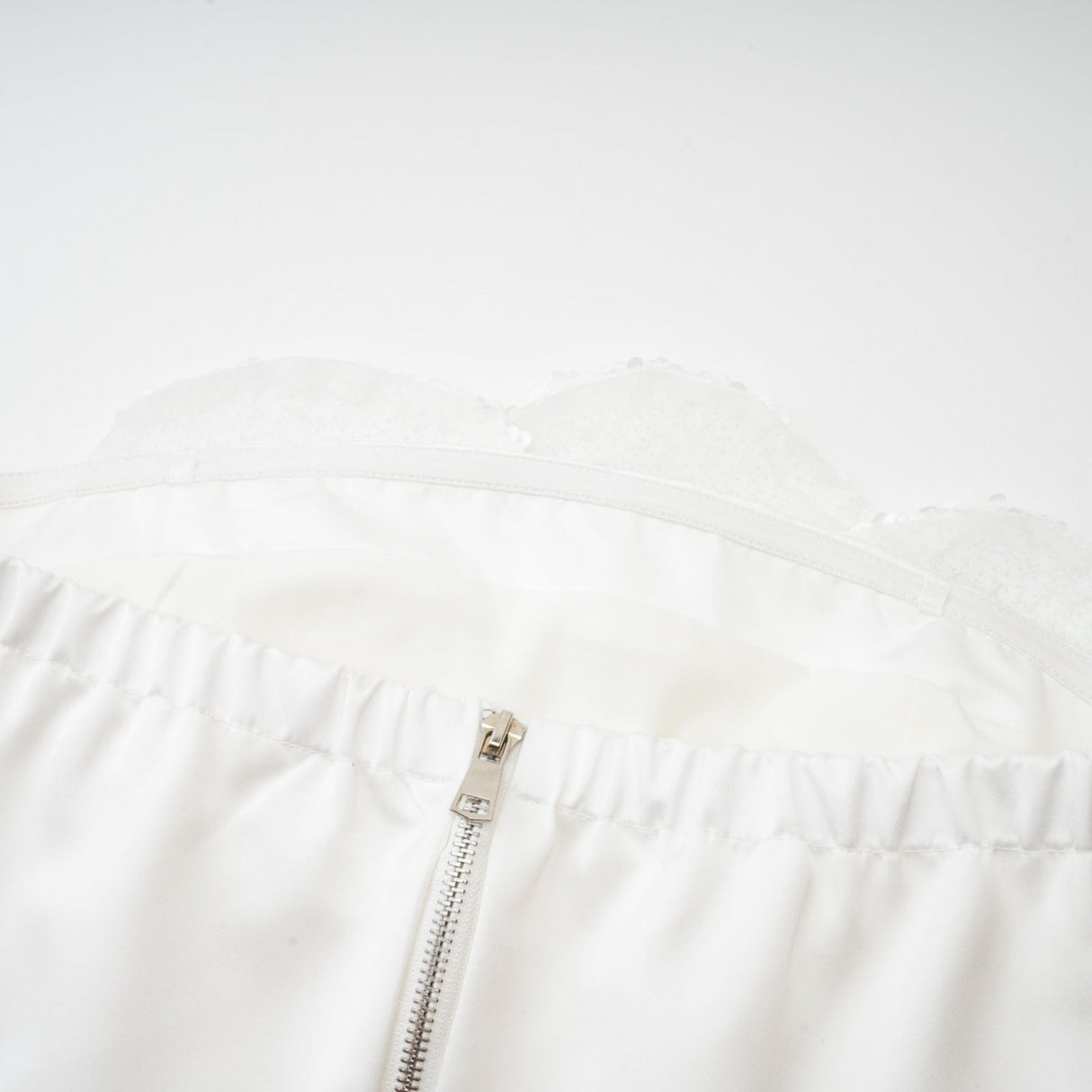 Fiona Floral Top - Off - the - Shoulder Design - Sequin Embellishments - Faux - Flower Detailing - Cropped Length