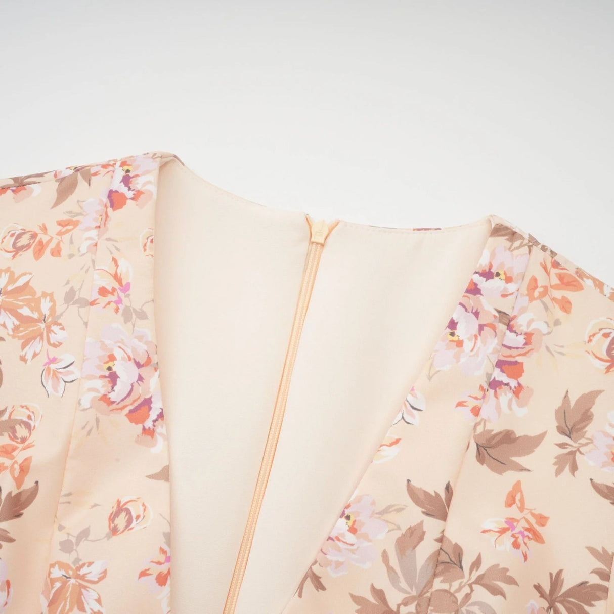 Fiona Mini Dress Yellow Floral Print Pleated