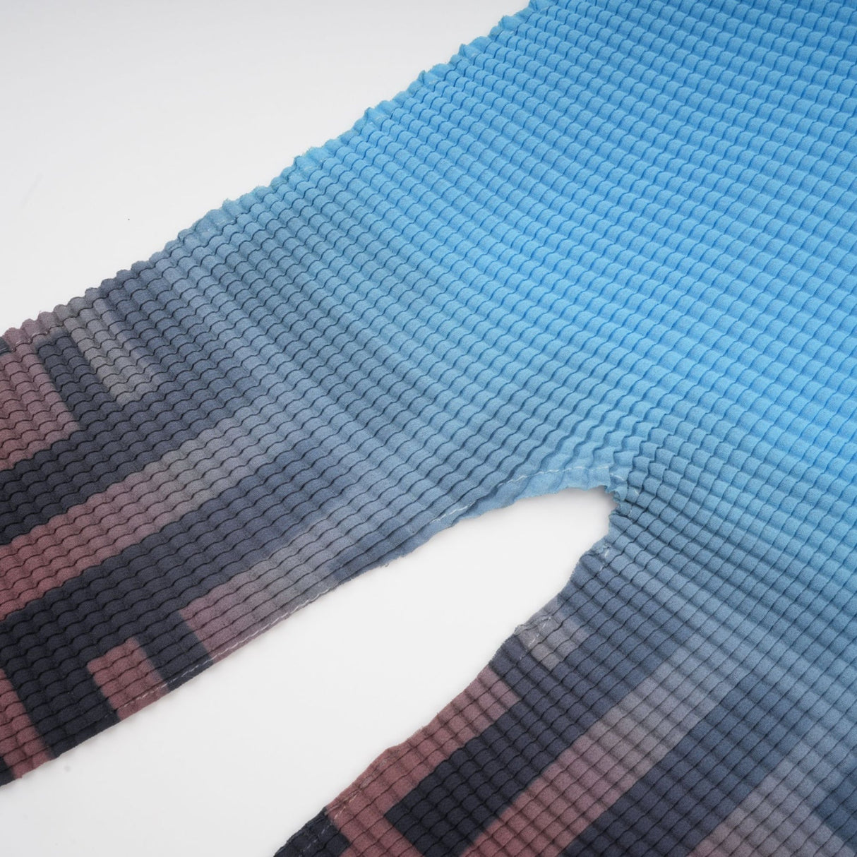 Flavia Skirt & Top Set - Round Neck - Long Sleeve Pleated Design - High Waisted