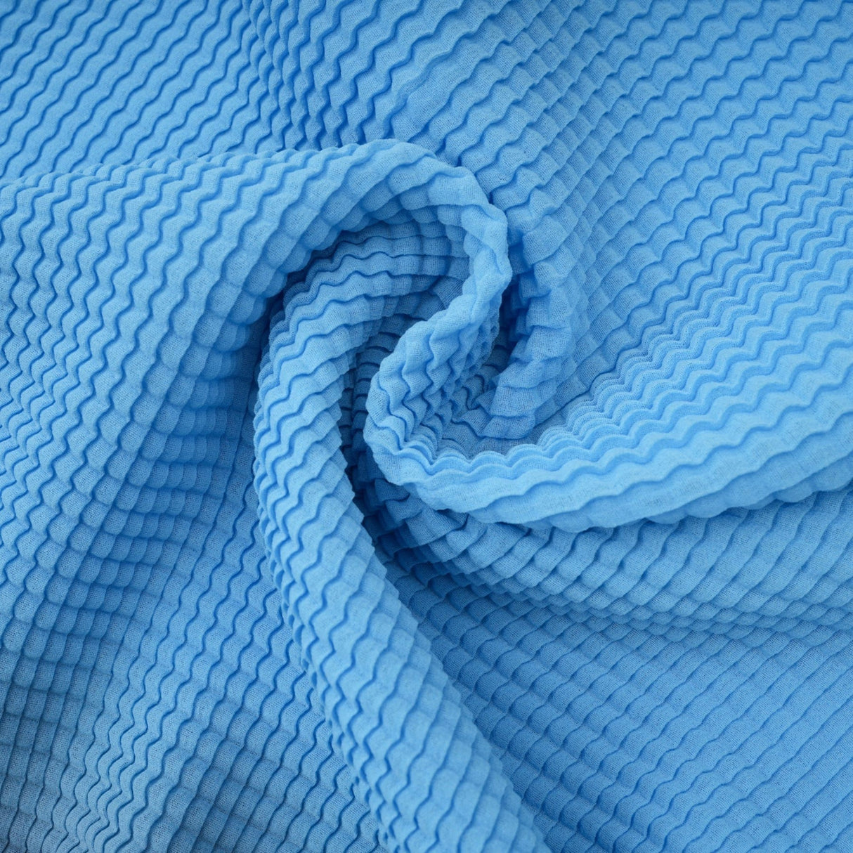 Flavia Skirt & Top Set - Round Neck - Long Sleeve Pleated Design - High Waisted