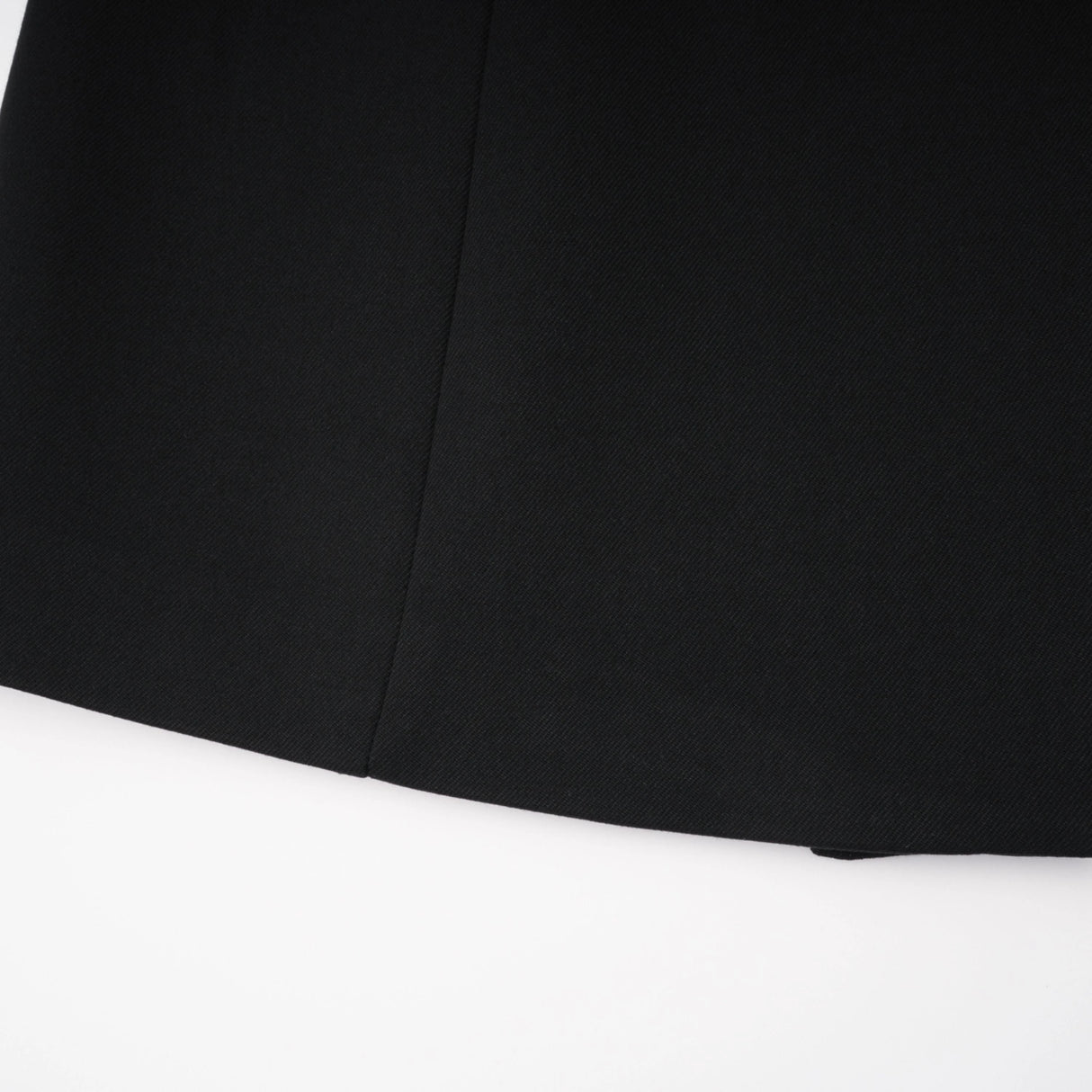 Fleur Black Blazer Mini Dress with Satin Panels
