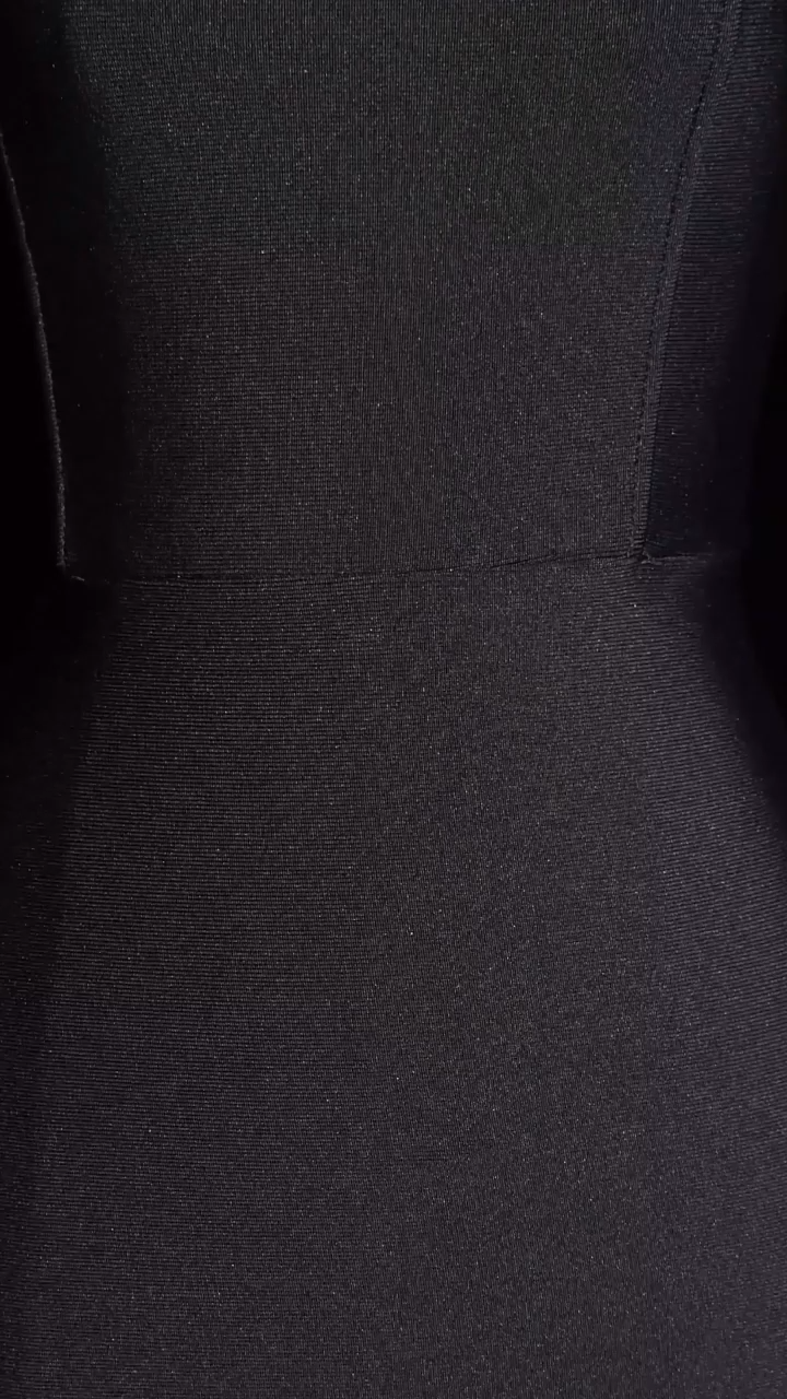 Flora Black Diamond Detail Maxi Dress