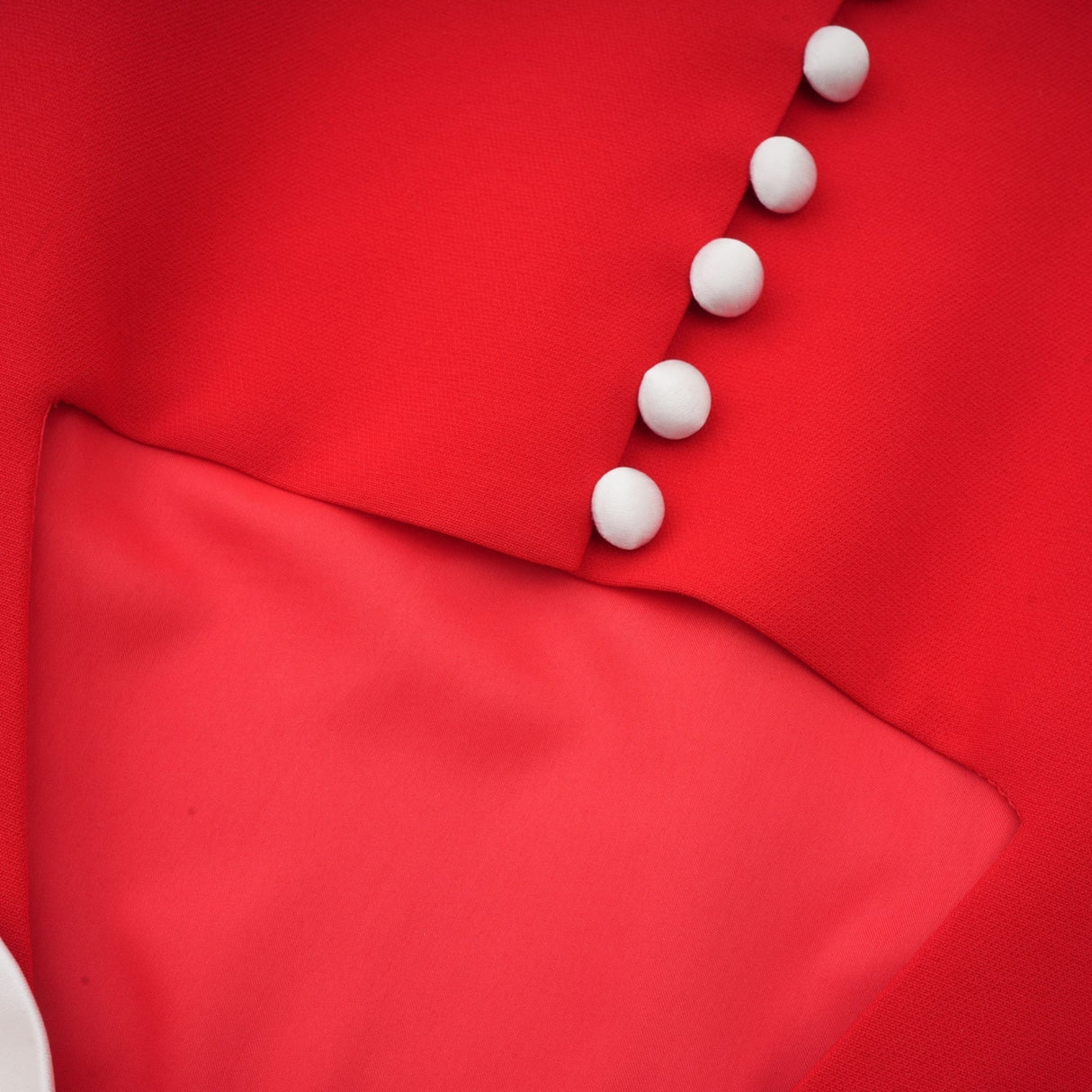 Gaia Mini Dress - Crew Neck - Short Petal Sleeves - Bow Detailing - Cut - Out Back