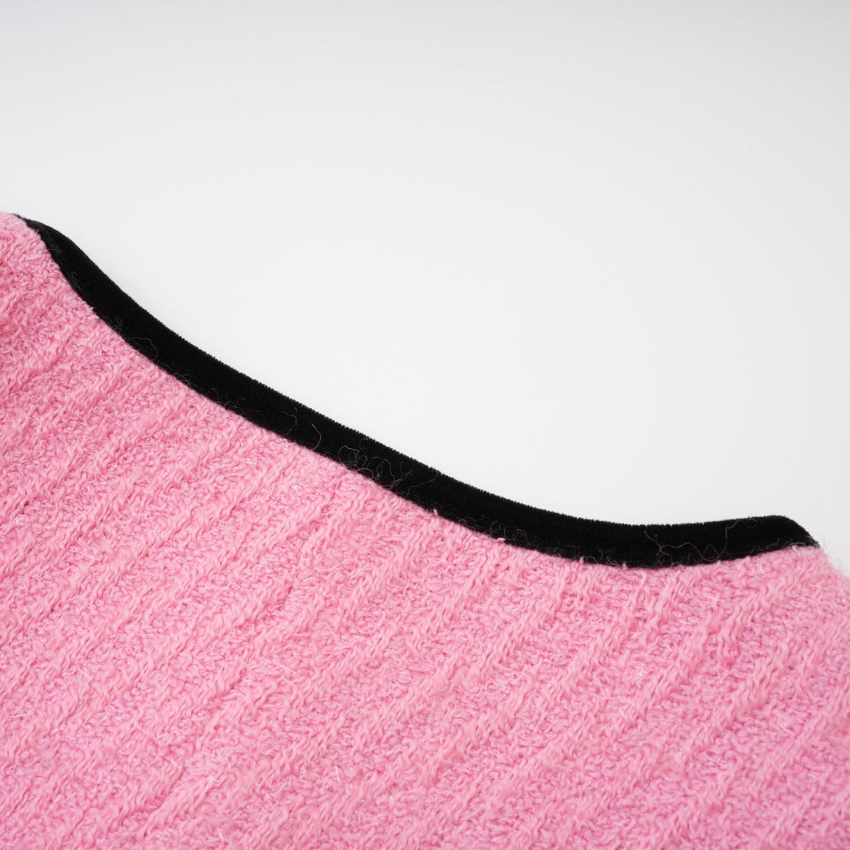 Gelsomina Jacket & Trousers - Round Neck - Faux - Flower Detailing - Feather - Trimmed Cuffs - Crystal Embellished