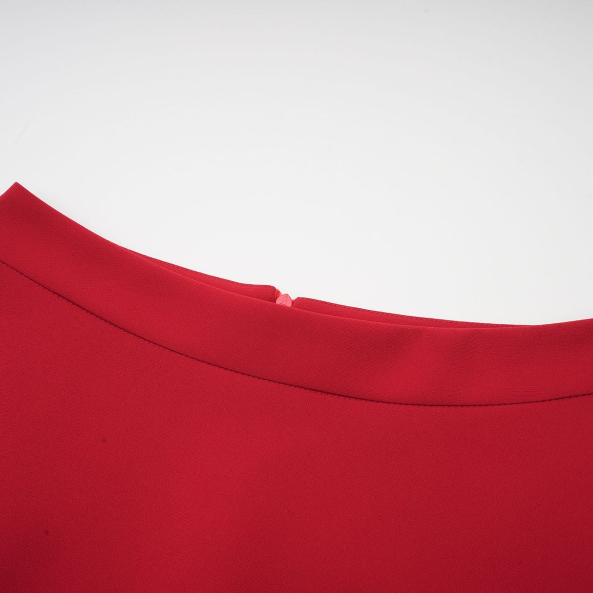 Gemma Blouse & Skirt - Crew Neck - Short Petal Sleeves - Pleated Detailing - Ruffled Trim