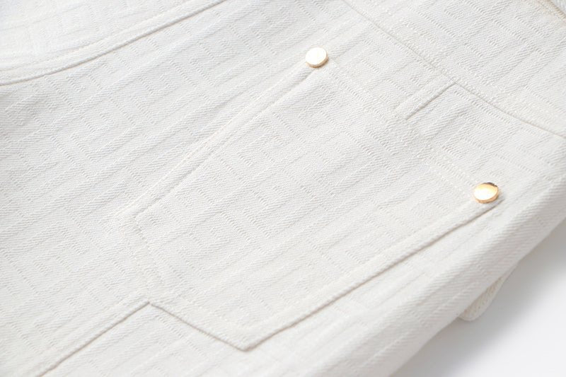 Gemma Tailored High - Waist Shorts - Structured Silhouette - Versatile Styling - Lightweight Fabric - Signature Buckle Feature