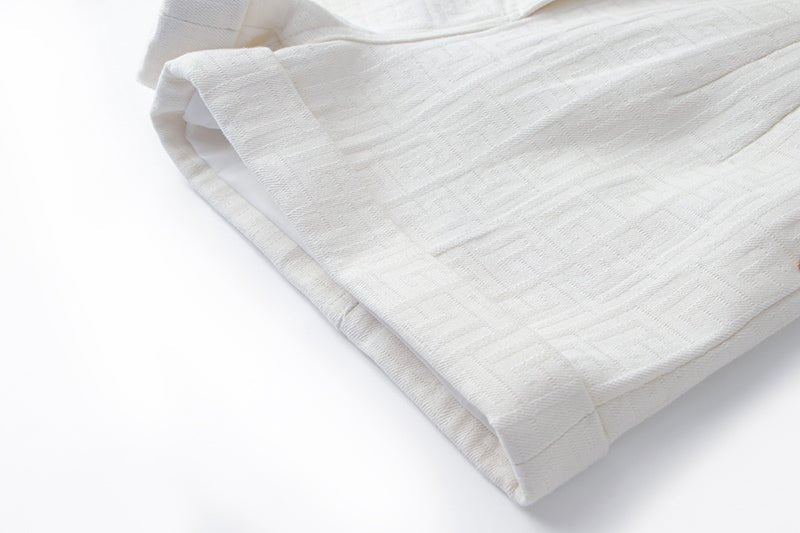 Gemma Tailored High - Waist Shorts - Structured Silhouette - Versatile Styling - Lightweight Fabric - Signature Buckle Feature