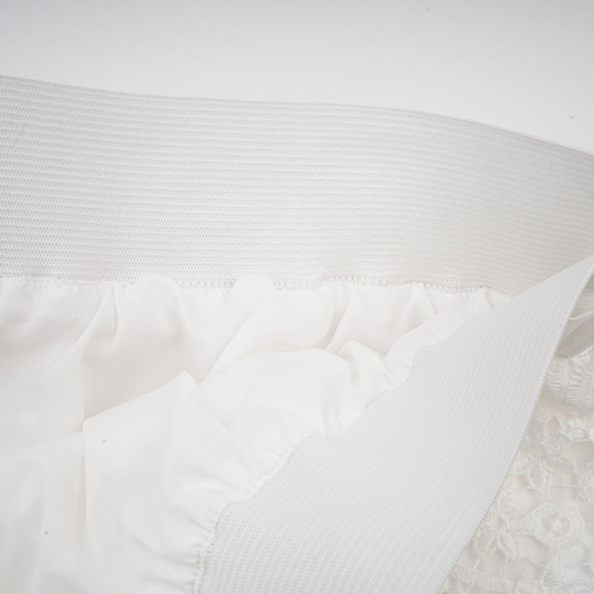 Gemma Top & Trousers - Short Sleeves - Stand - up Collar - Cut - out Design - Wide Leg