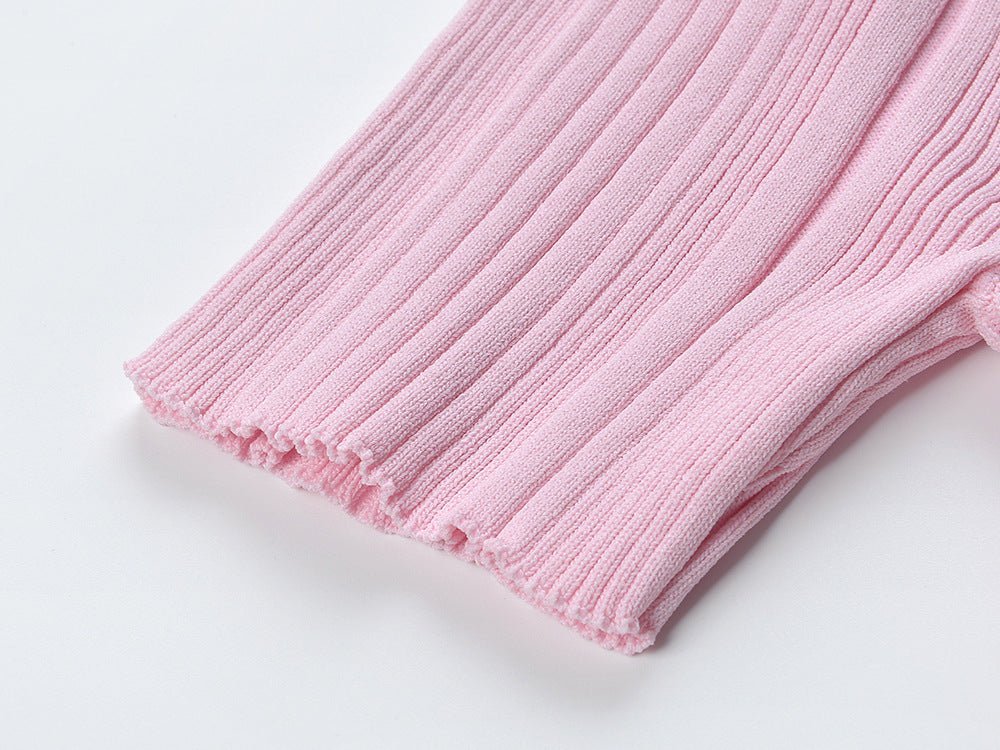 Giada Dress - A - Line Silhouette - Polo Style With Button Detail - Fitted Bodice and Flared Skirt - Front Pockets - Retro - Inspired Fashion