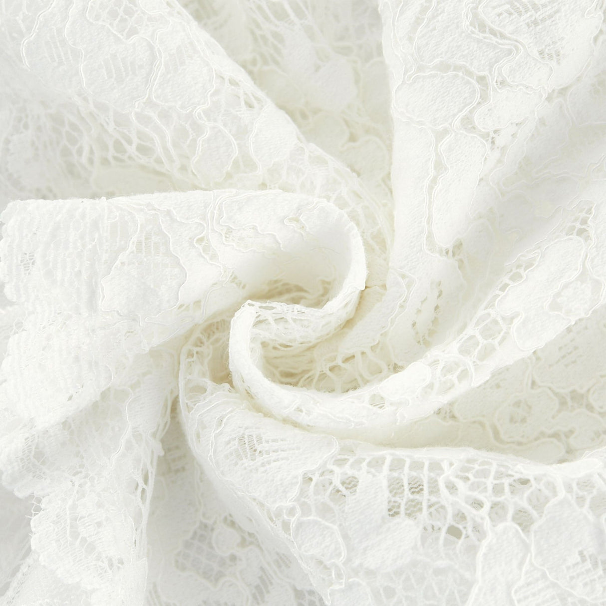 Ginetta Midi Dress - V - Neck Design - Floral Embroidery - Lace Trim - Cut - Out Details