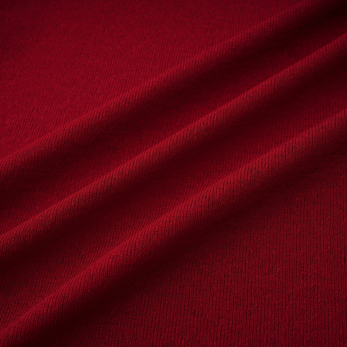 Giovanna Red VNeck Ruched Midi Dress with Half Sleeves