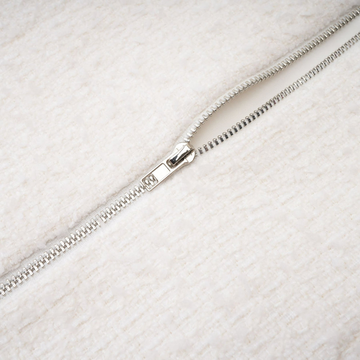 Giovannella Dress - White - Halter Neck - Thigh Length - Embellished & Buttoned