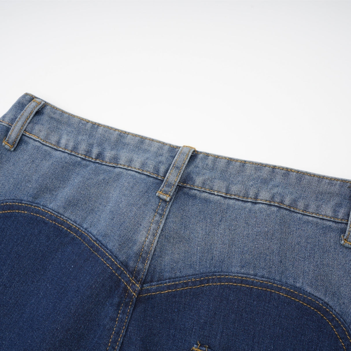 Giuliana Jeans - High Waist Design - Cut - Out Detail - Panel Detailing - Belt Loops