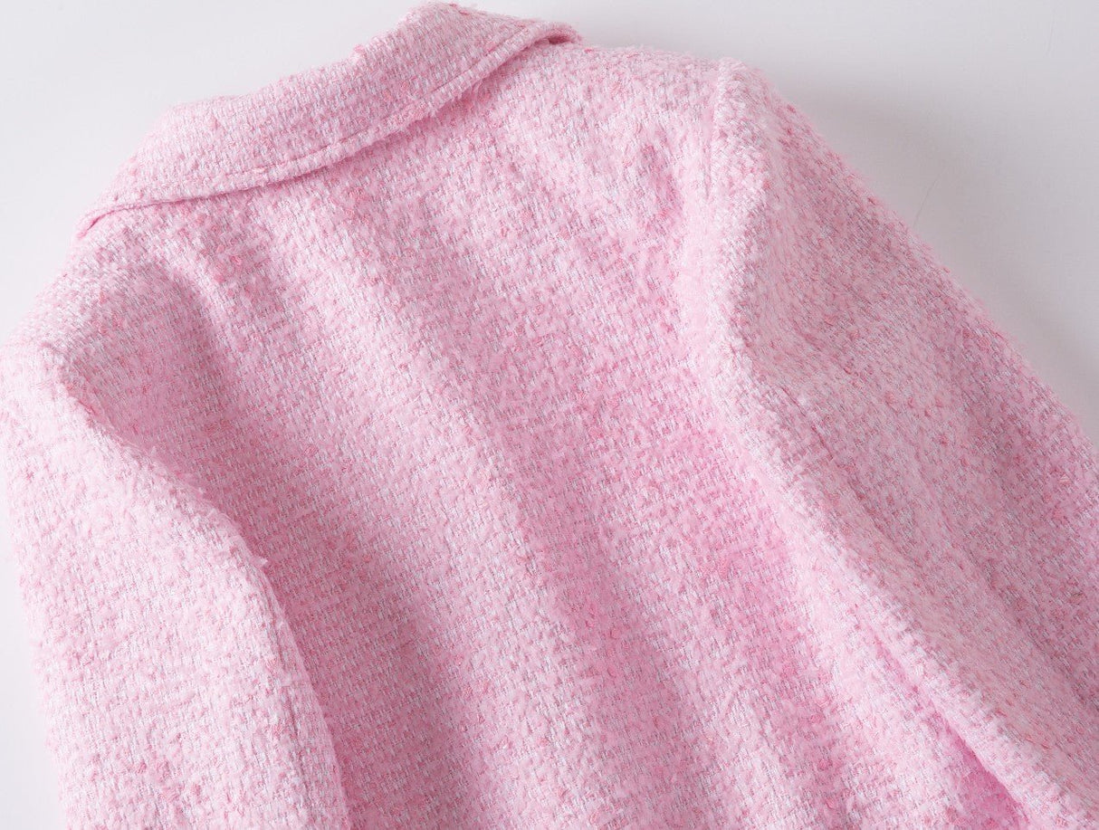 Hannah Blazer - Tailored Fit - Modern Twist - Elegant Pockets - Button Accents - Vintage - Inspired Appeal