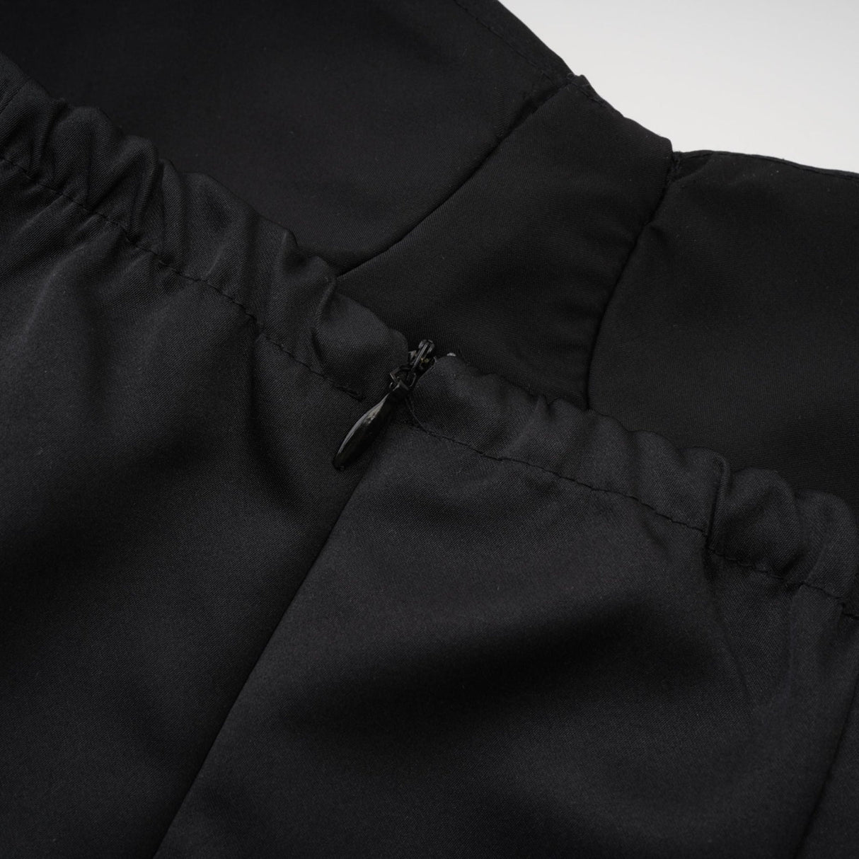 Helena Mini Dress - Sleeveless Off the Shoulder Bustier Crystal Embellished Pleated