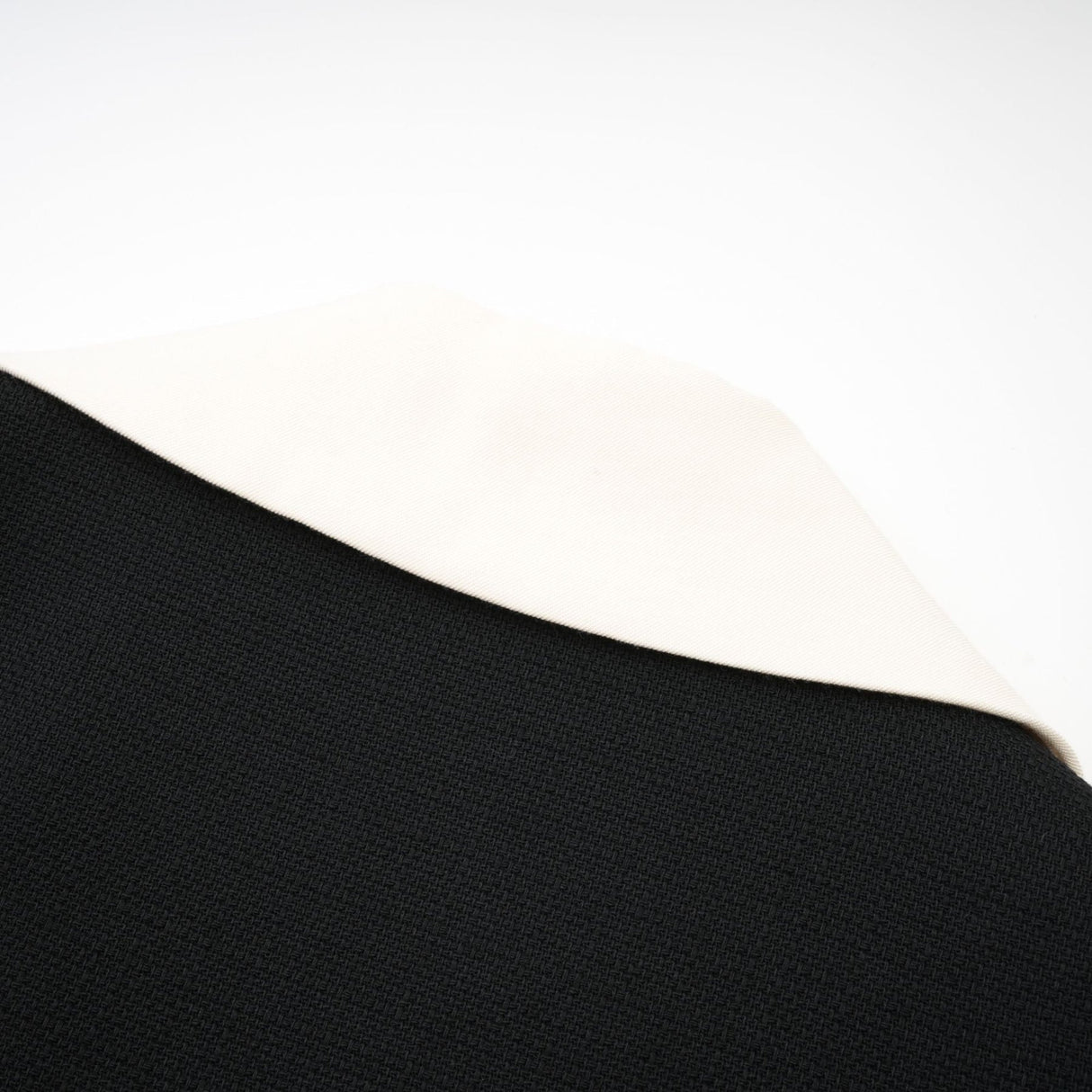 Ida Jacket & Skirt Set - Contrast Colors - Cropped Jacket - Flared Skirt - Front Button Fastening - Patch Pockets