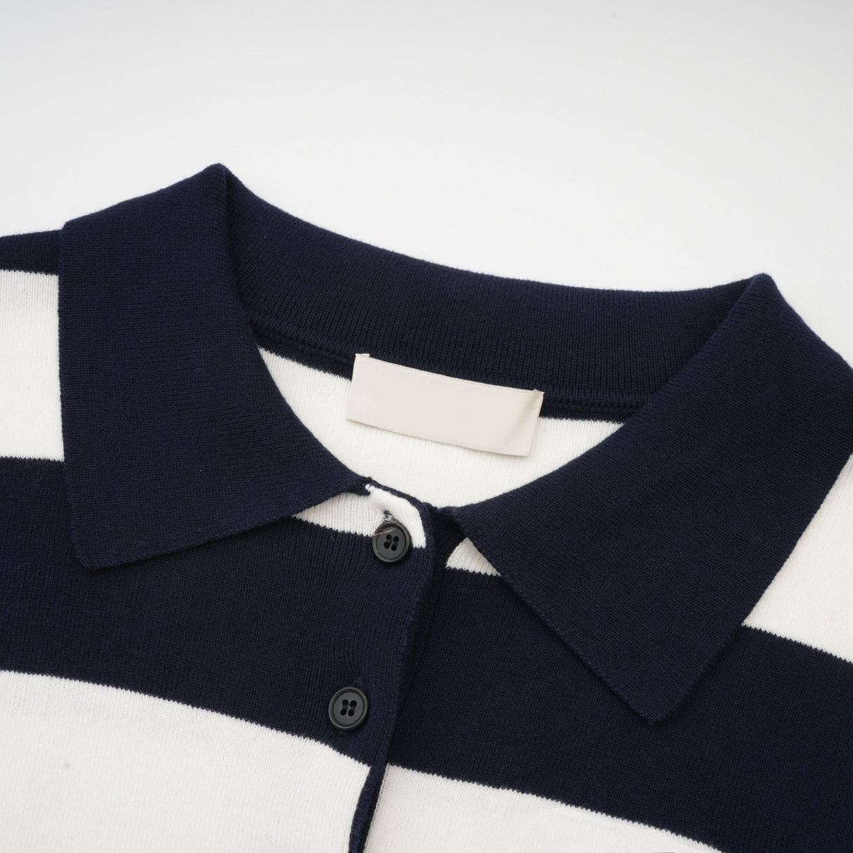 Isabella Shirt - Color Blocked Lapel Collar - Chic Stripe Design - Trendy Short Sleeves - Stretch Waist Comfort