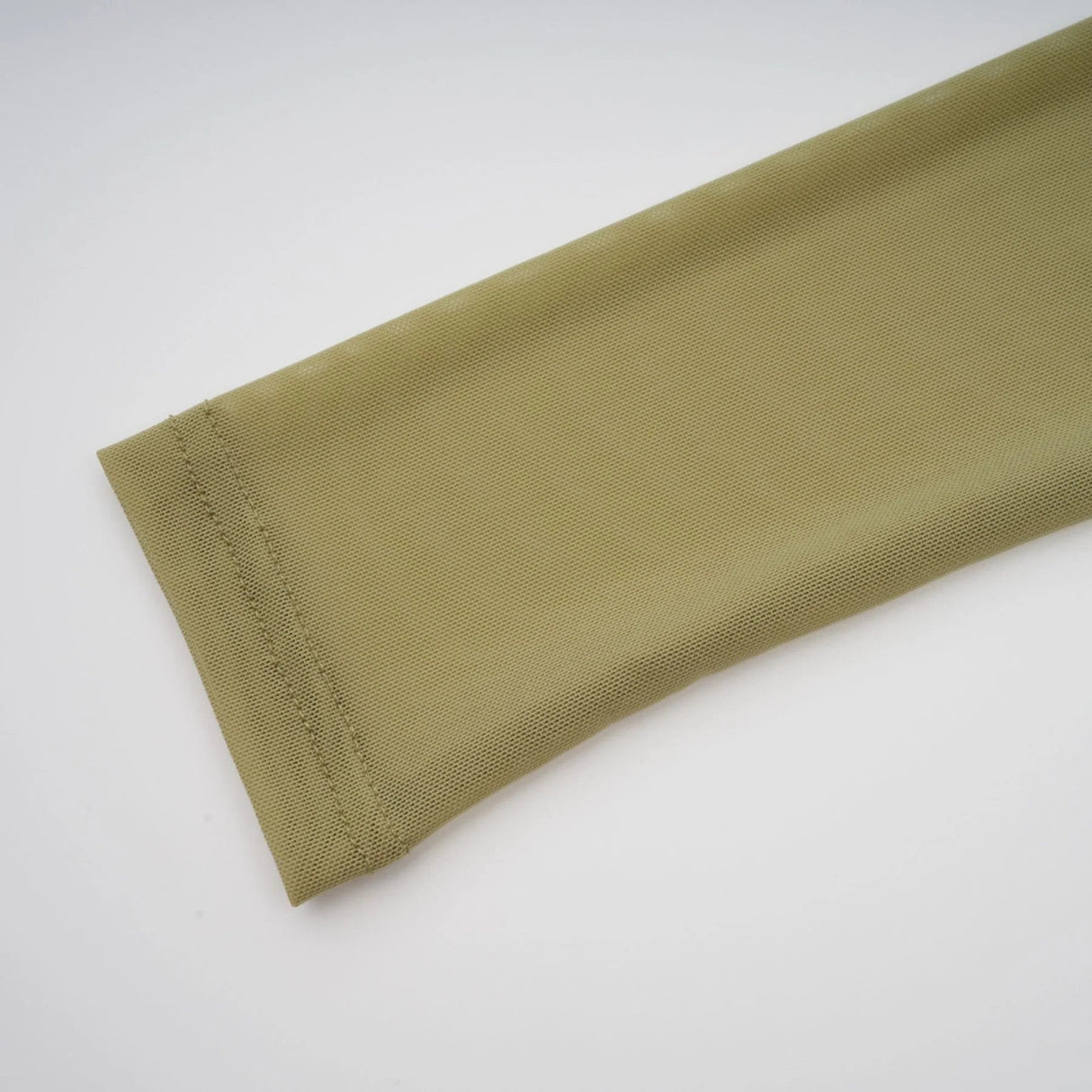 Iside Midi Dress Green Semi - sheer Off - shoulder & Tulle Detail