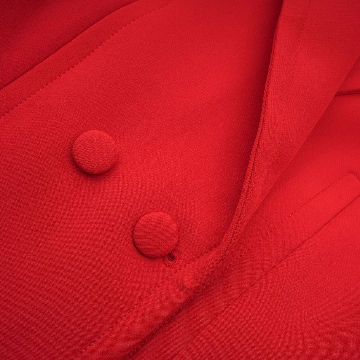 Isla Blazer - Wool Blend - Long Sleeves - Notched Lapels - Double Breasted Button Fastening