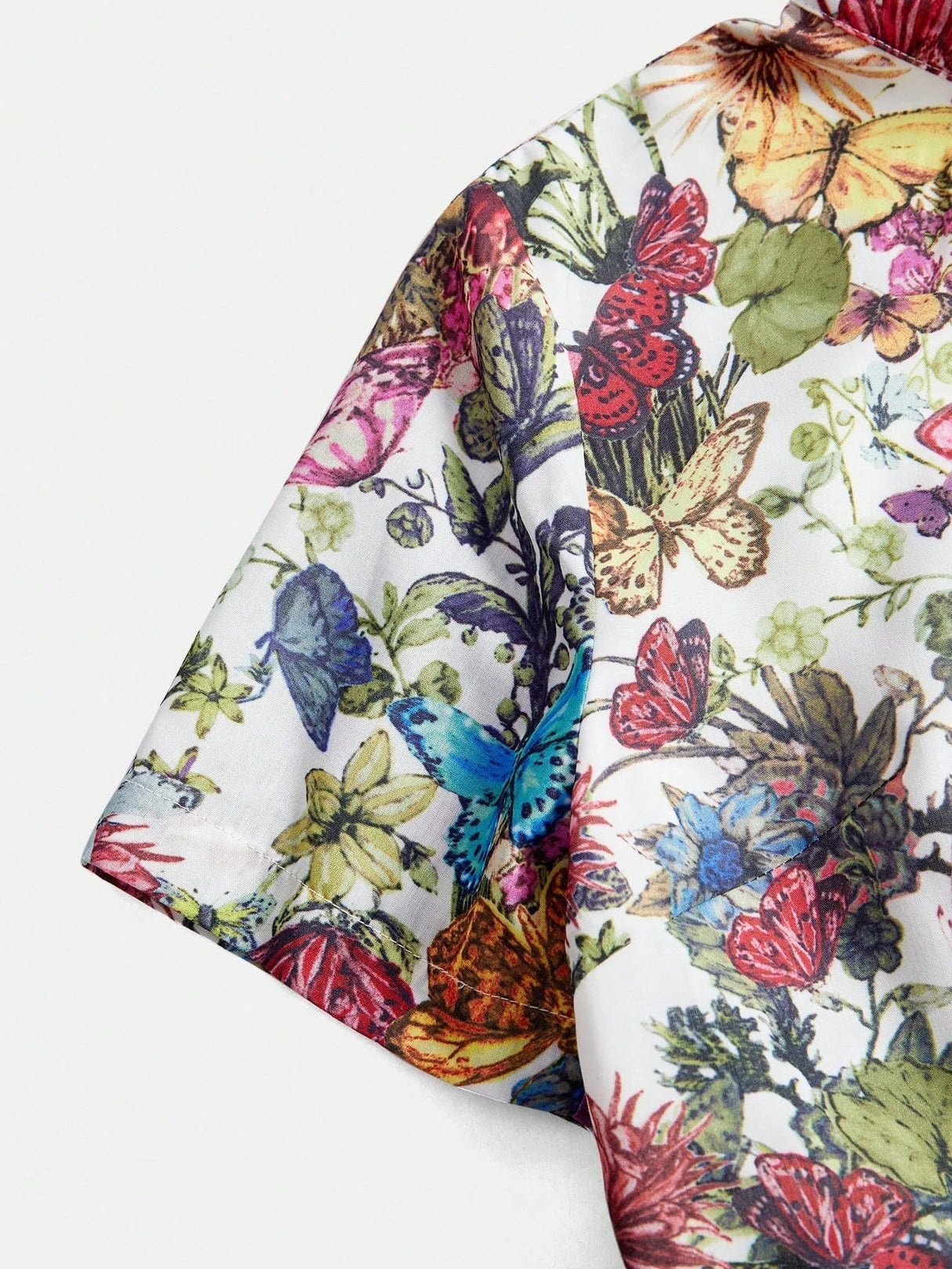 Jasmine Midi Dress - Notched Neckline - Flared Hem - High Waist - Boho Style - Floral Print