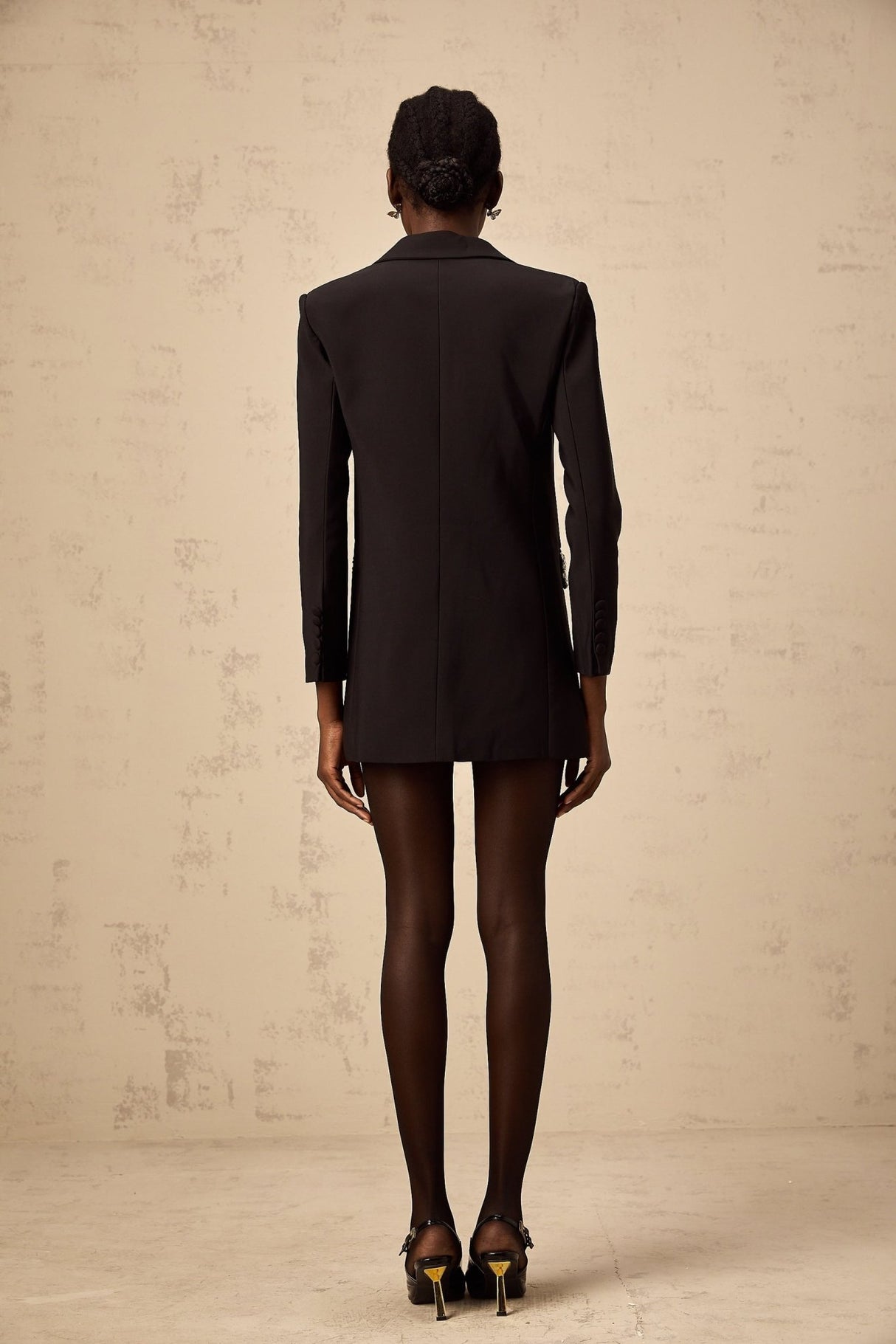 Jenna Blazer with Crystal Embellishment