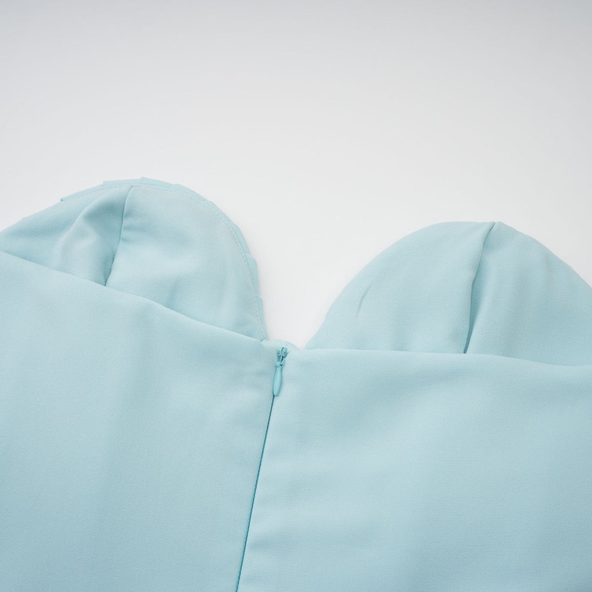 Jessica Blue Maxi Dress with Off - Shoulder Corset Style and Pleated Skirt