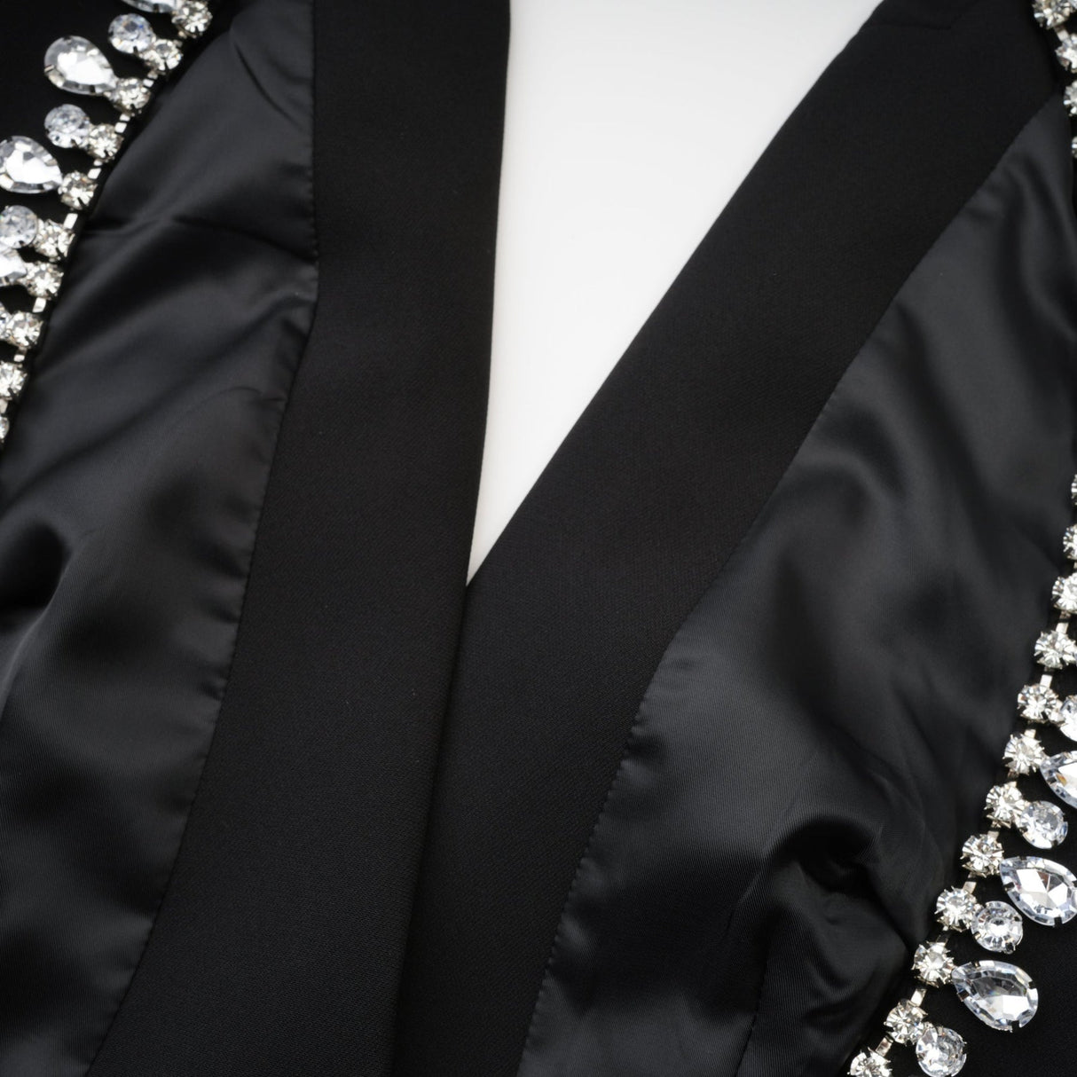 Julia Blazer with Crystal Embellishment & Scoop Back