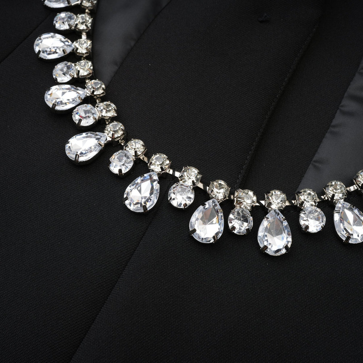 Julia Blazer with Crystal Embellishment & Scoop Back