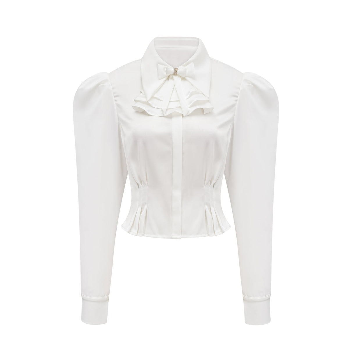 Julia Monochrome Vest, Shirt & Skirt Set