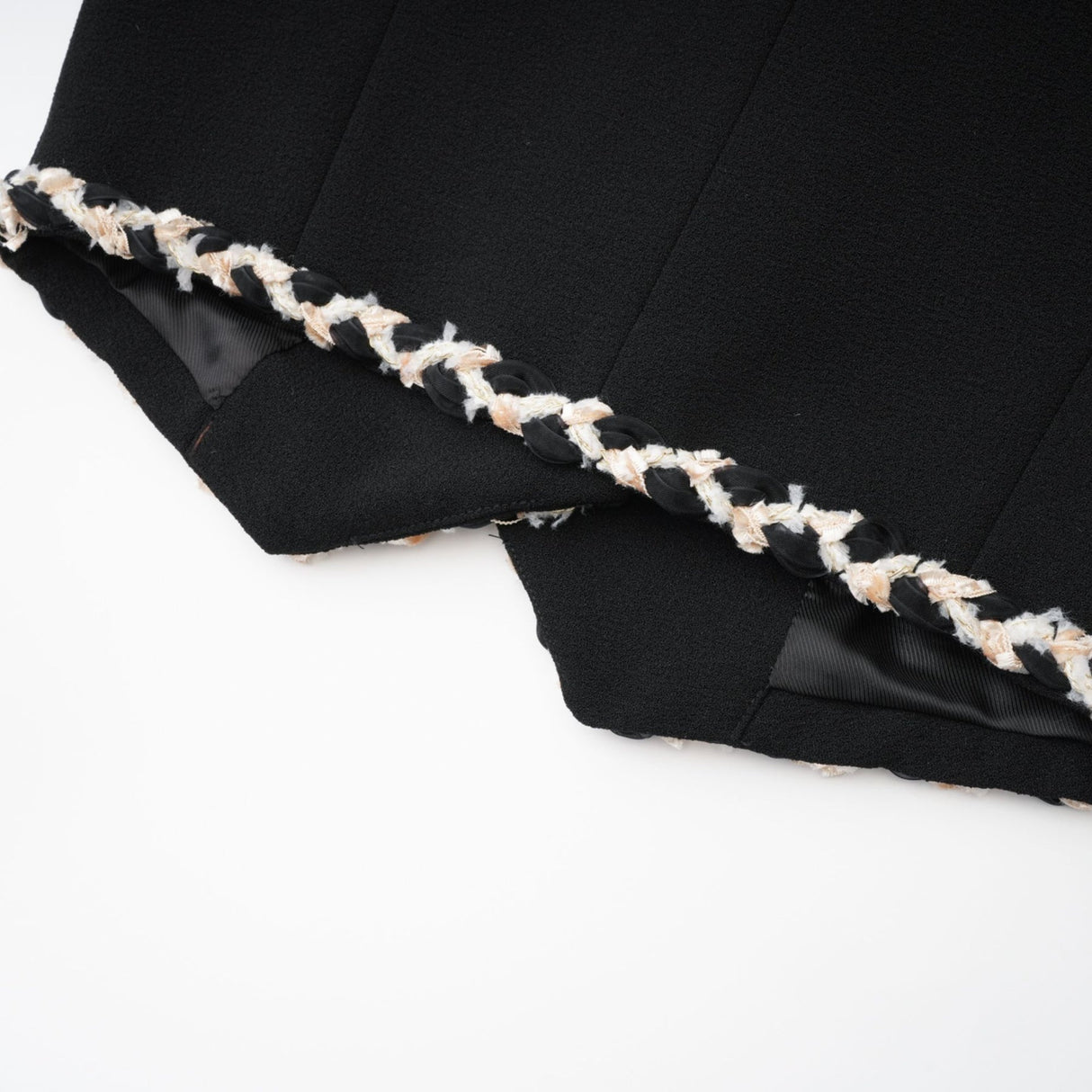 Julia Monochrome Vest, Shirt & Skirt Set