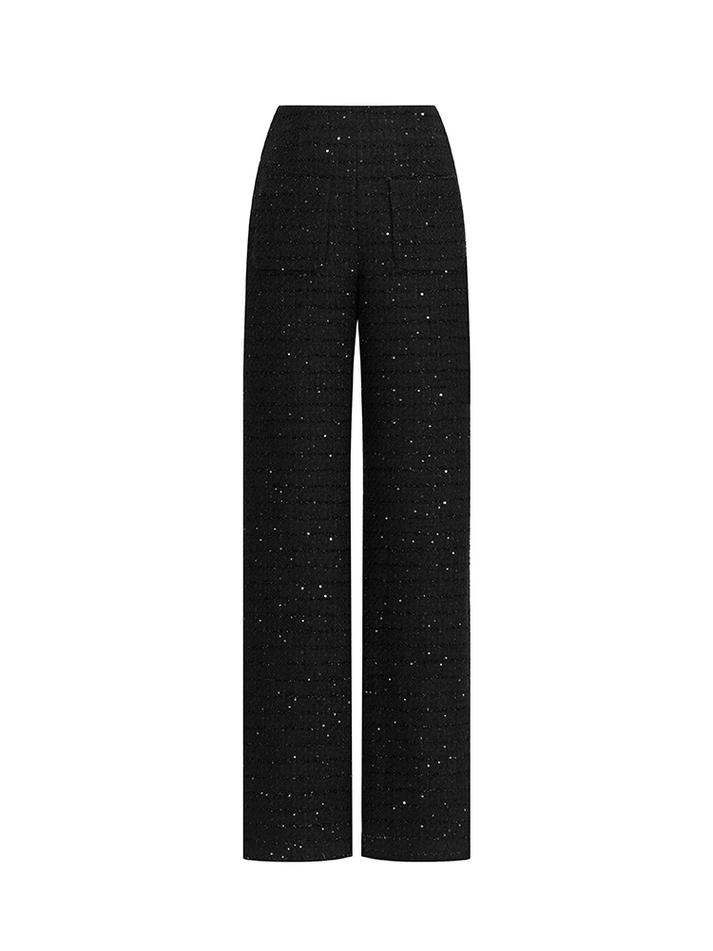 Juliet Trousers - High - Waisted Fit - Wide - Leg Silhouette - Suitable For Formal Events, Office Wear, Chic Casual Styling - Premium Quality