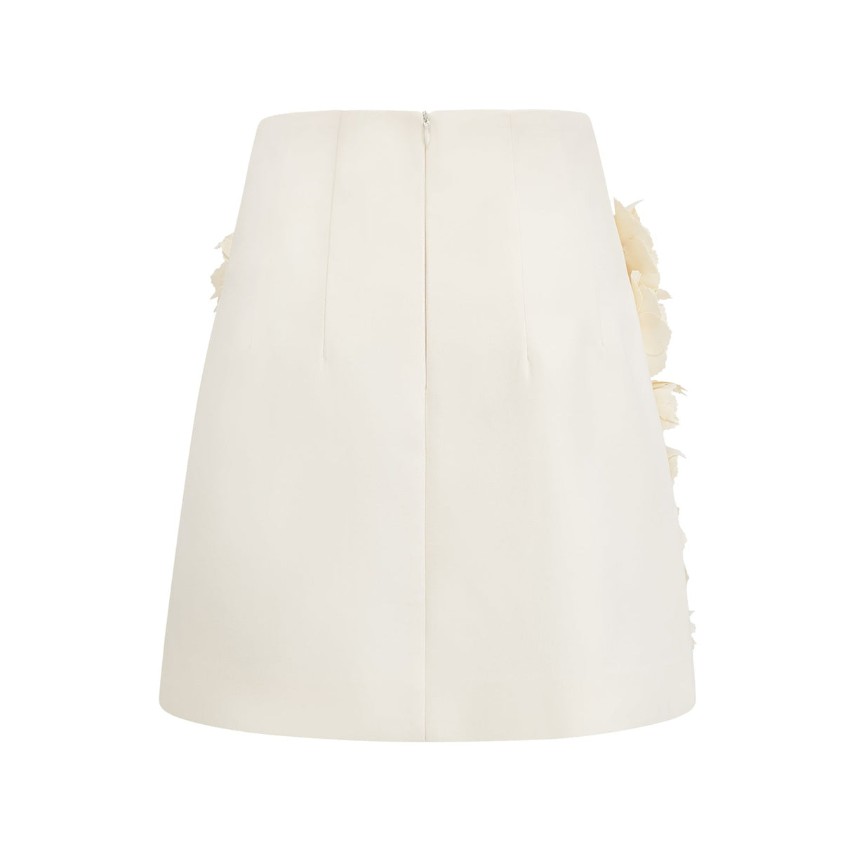 Kaitlin Floral Appliqué Jacket & Skirt Set