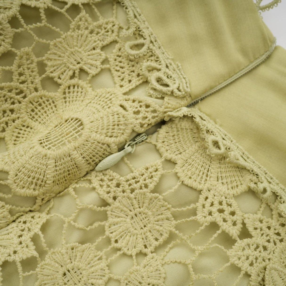 Kaitlin Shirt & Skirt Green Floral Embroidered Set