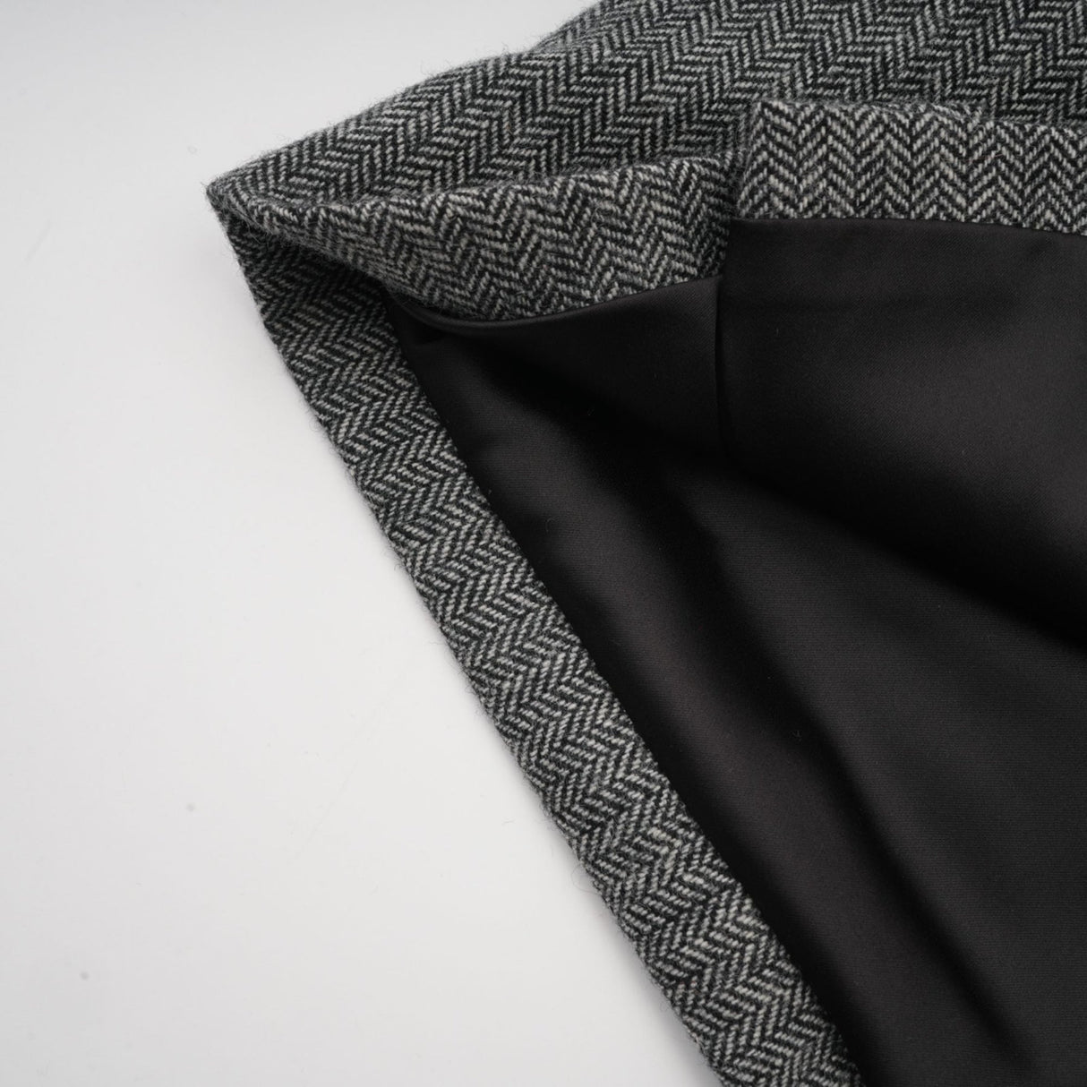 Kali Top & Shorts Herringbone Grey Peplum Crystal Embellished