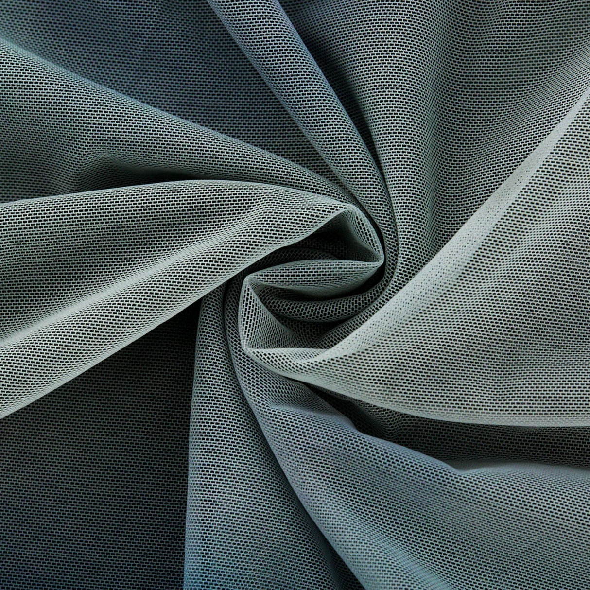 Kaylie Blue to Black Ombre Maxi Dress with Pleats, Halter Bustier and Slit