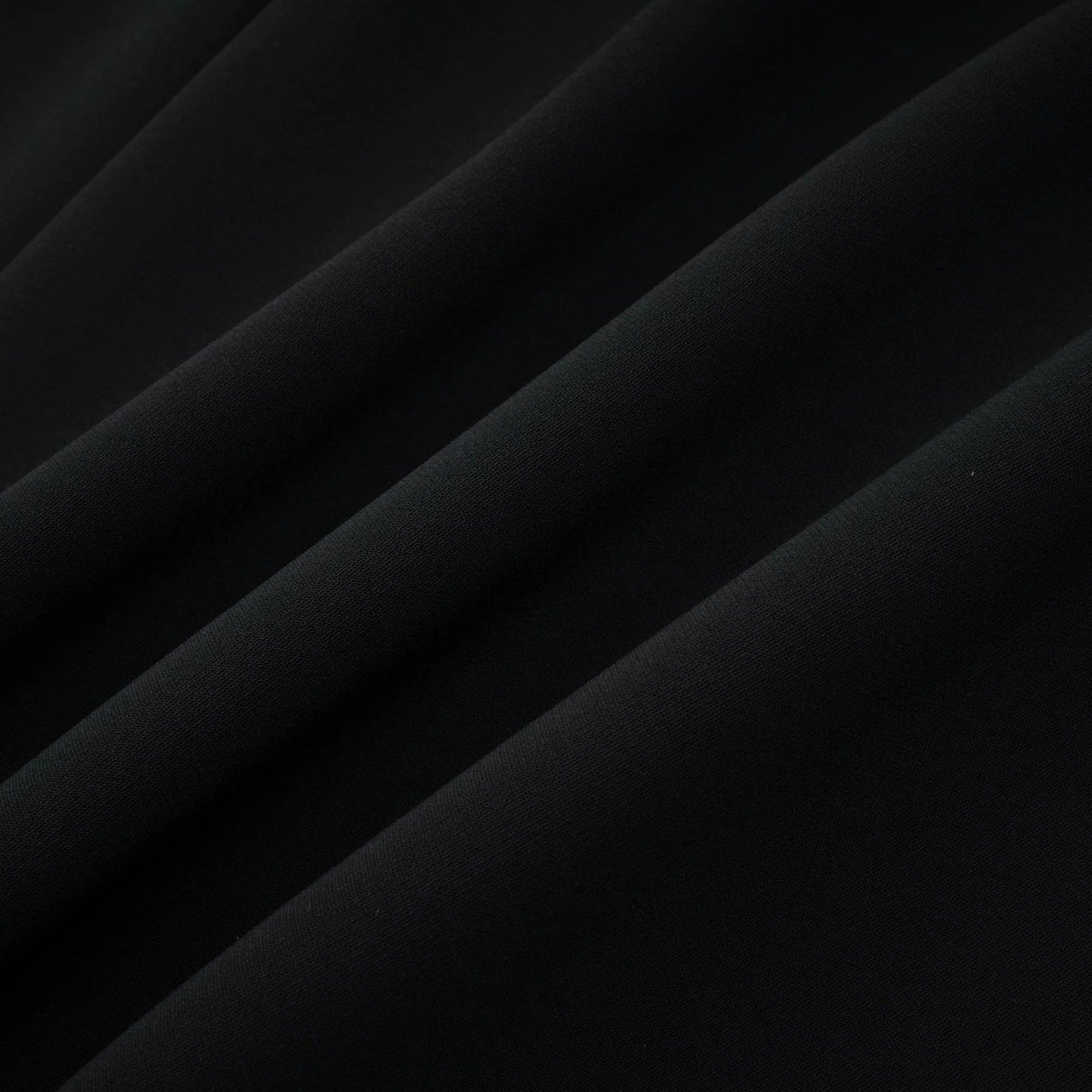 Kaylie Mini Dress Black Faux - Pearl Embellished Flounce Hem