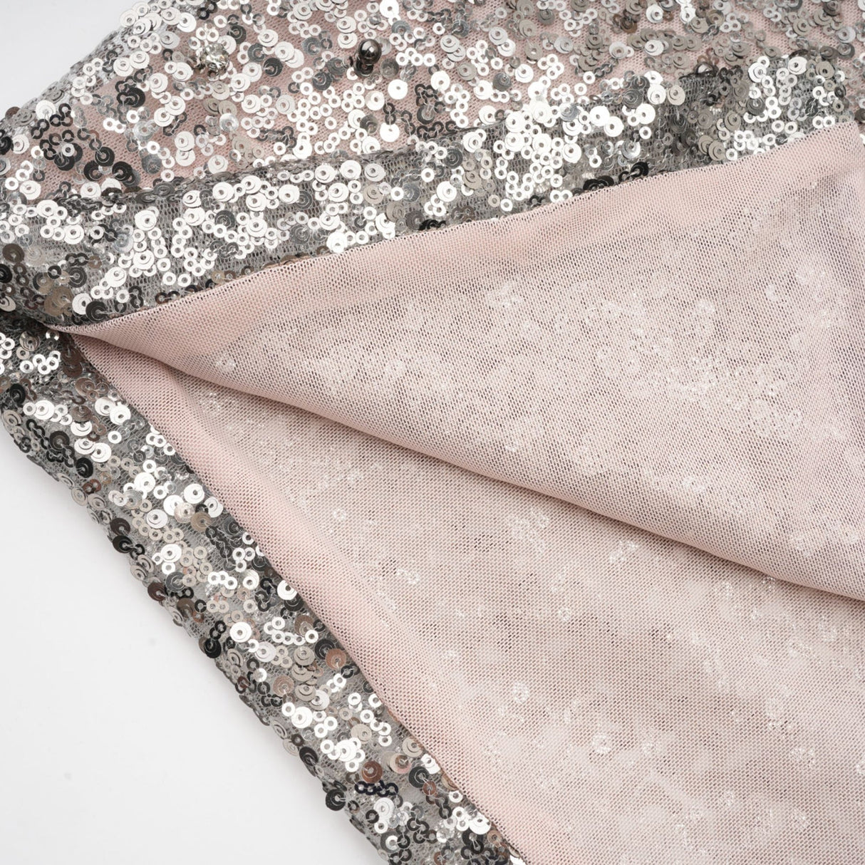 Kiara Maxi Dress - Asymmetric One - Sleeve Design with Attached Scarf & Sequin Embellishments