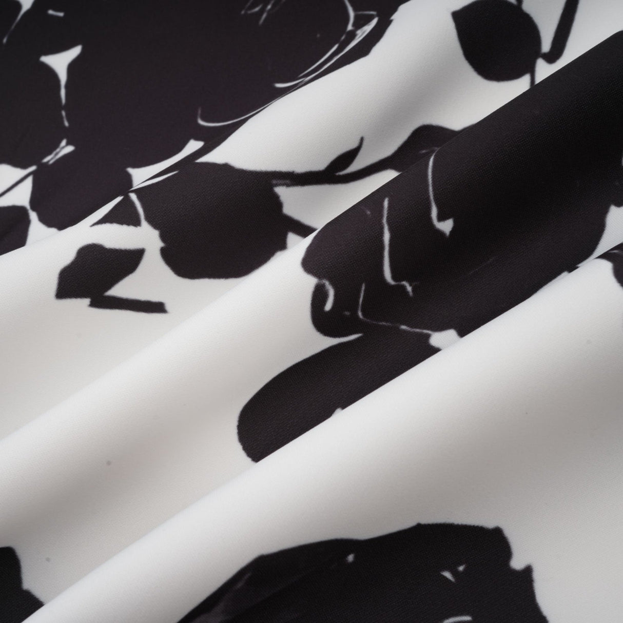 Kiara Two Piece Set – Long Sleeve Shirt with Flared Cuffs & Button Closure – Floral Print Mini Skirt with Rose Buttons – Thigh Length – Rear Zip