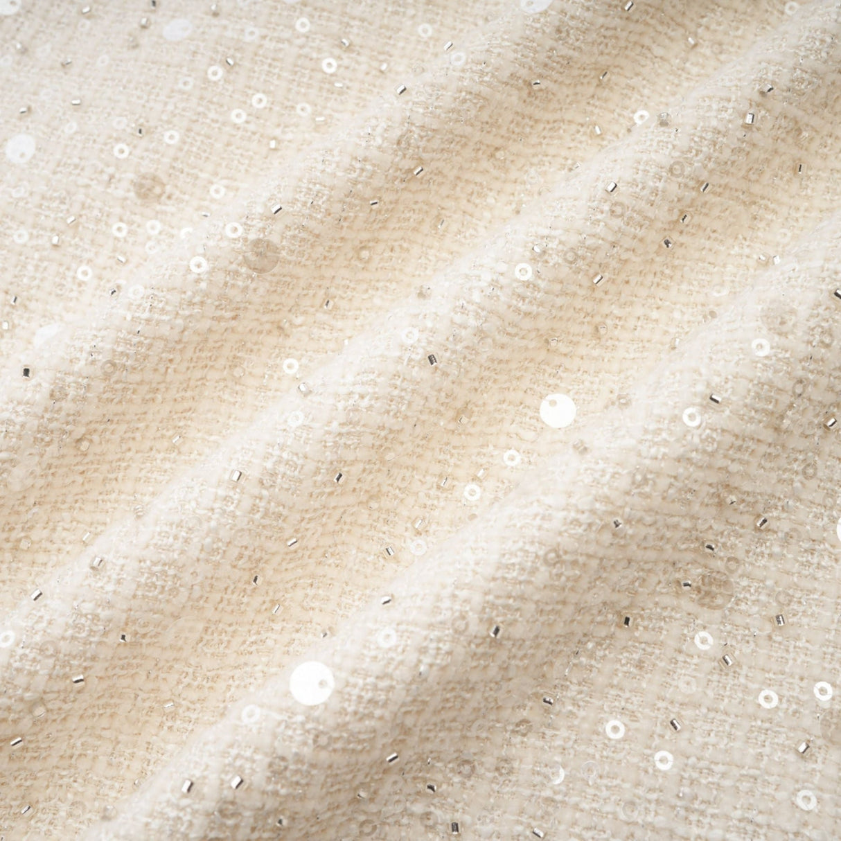 Kiera Aurora Sequin Cut - Out Mini Dress in White