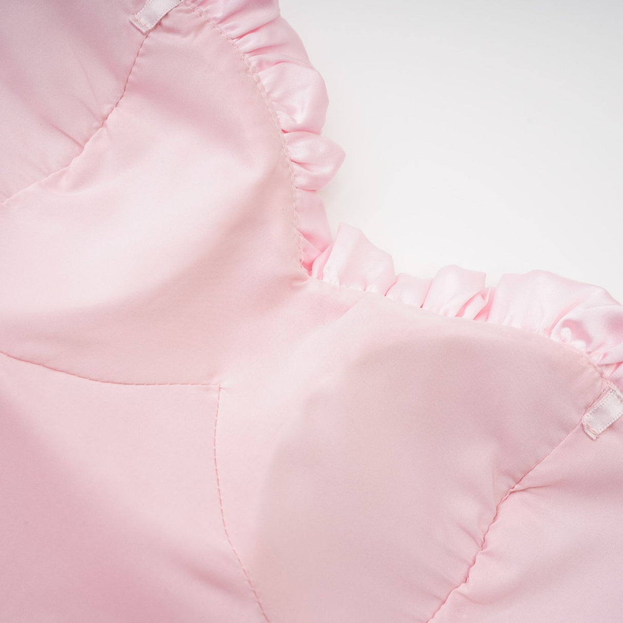 Lacey Mini Dress Pink Jacquard Off The Shoulder Flare Hem