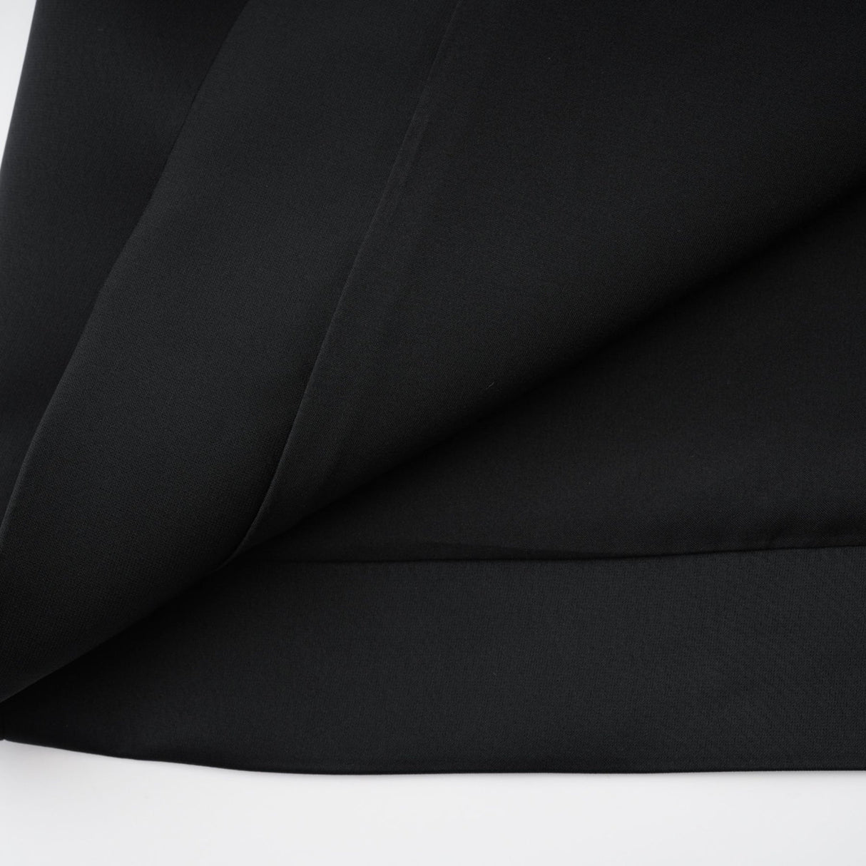 Laila Dress Black Flared Crystal Embellished & Pleated