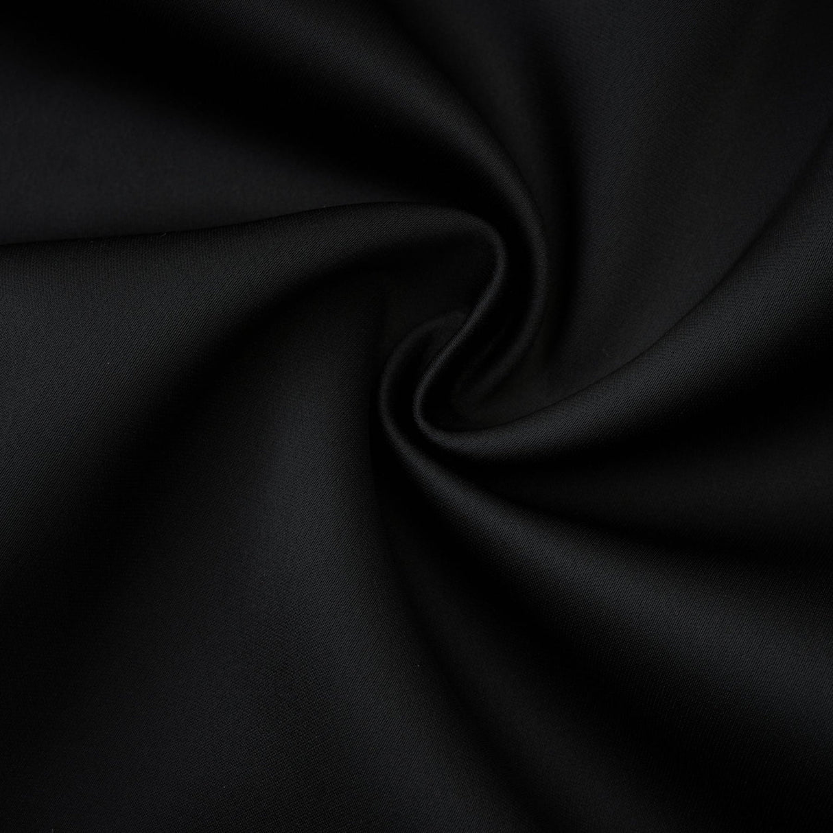 Laila Dress Black Flared Crystal Embellished & Pleated