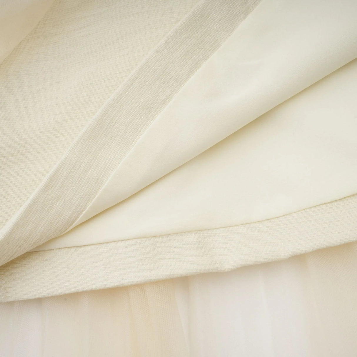 Landry Midi Dress White Tulle Bow Crystal Accent Zip Ankle - Length